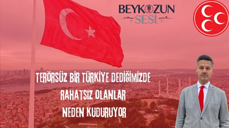 MHP’li Salih Dursun: “Terörsüz bir Türkiye dediğimizde rahatsız olanlar neden kuduruyor”